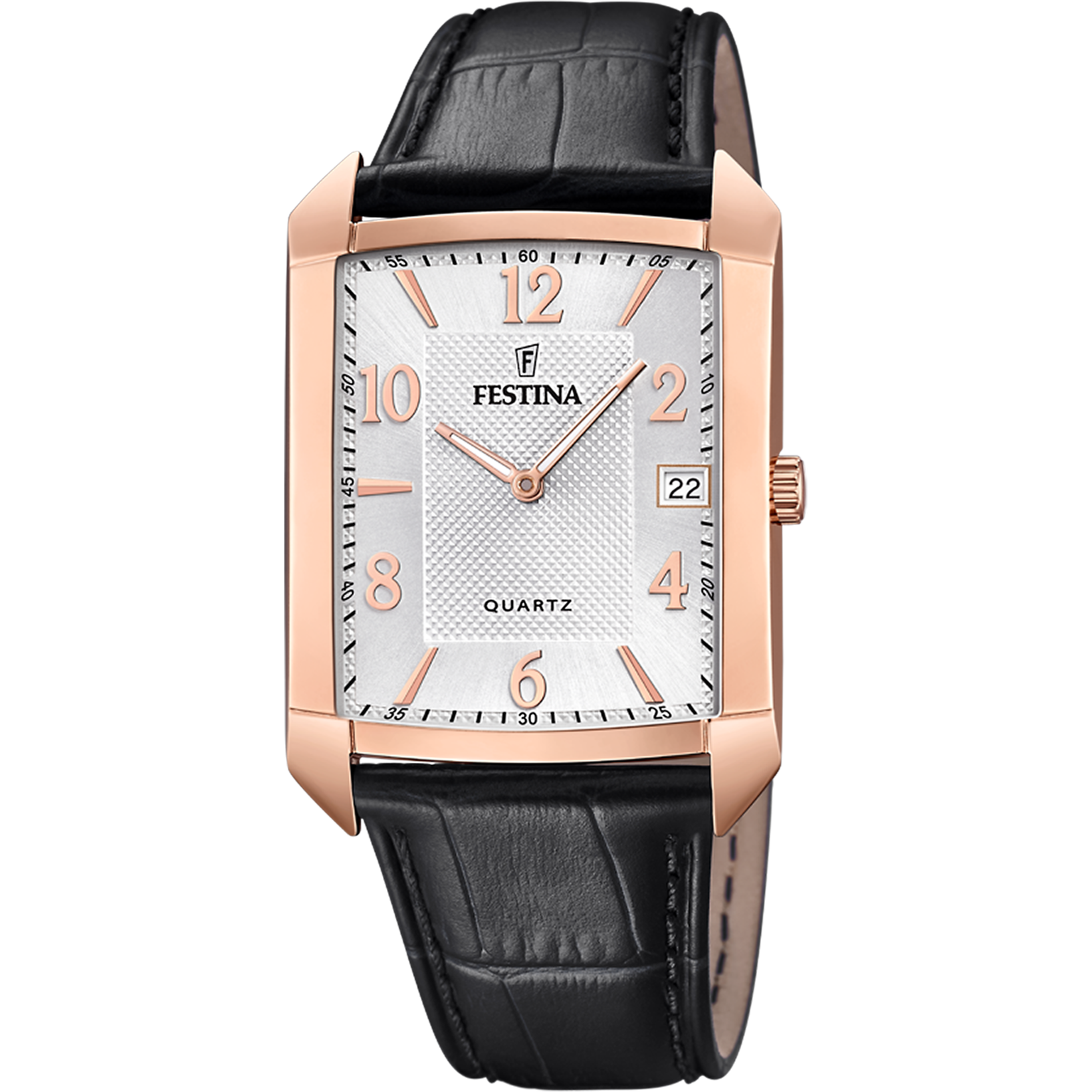 Reloj Festina Classics F Plata Correa De Piel Hombre