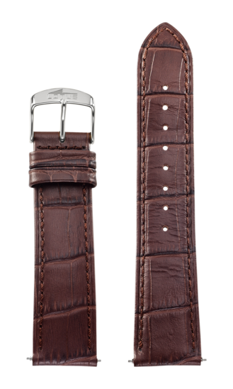BROWN LEATHER STRAP FOR LOTUS WATCH WITH A WIDTH OF 20 MM BC08584.