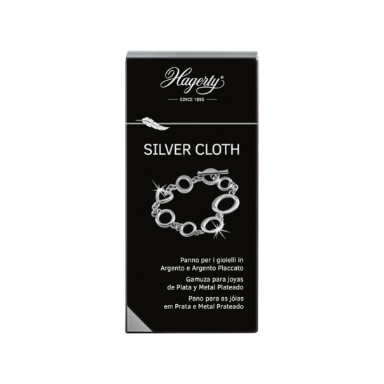 Silver Cloth: Gamuza impregnada para limpiar joyas de plata y plateadas 30 X 36 cm – ref A116019