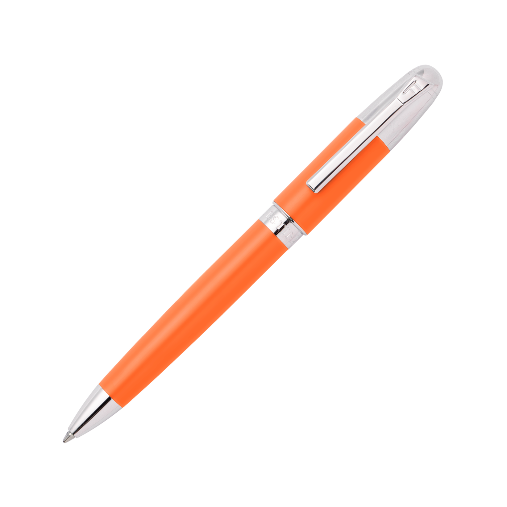 BIC Penna A Sfera 4 Colori – Retrattile, Punta Fine 0.7 Mm, Fusto Arancione (Modello FM11) - 2
