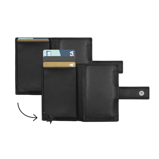 HARD BLACK CARD HOLDER FESTINA FLJ0119/A CLASSICALS