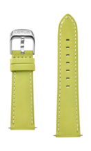 GREEN LEATHER STRAP FOR 20 MM LOTUS WATCH BC07501.