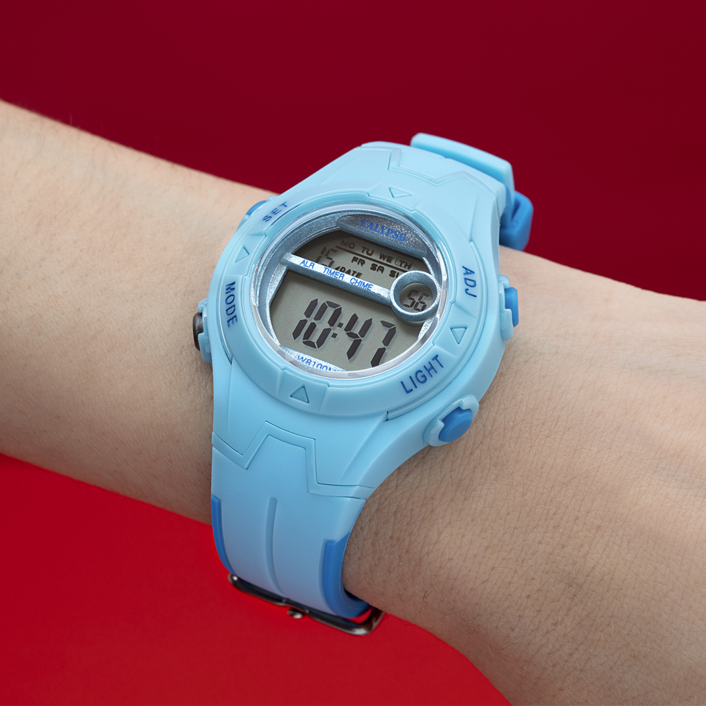 Calypso Orologio Digitale Unisex K5849/3 – Subacqueo 100m Con Cronometro E Doppio Fuso, Cassa In Policarbonato - 3