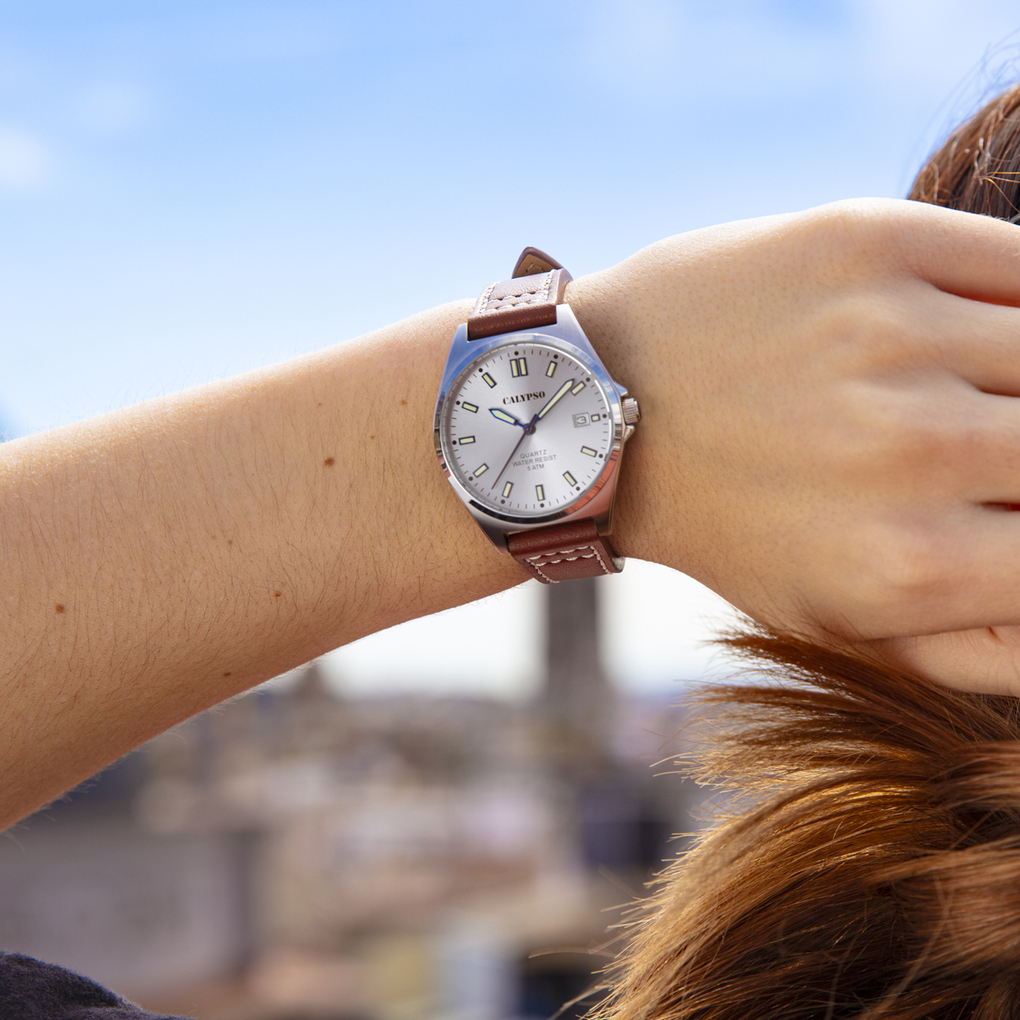 MONTRE CALYPSO K5869/2 GRIS, FEMME