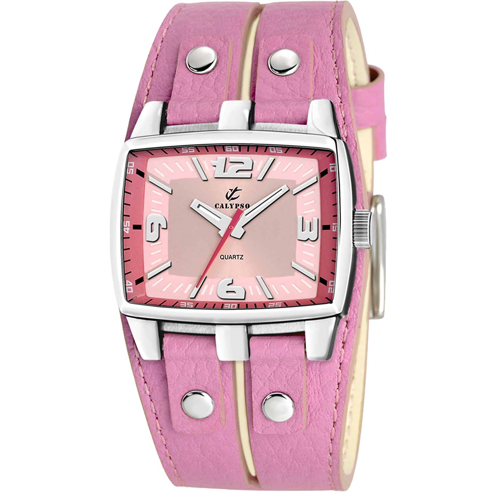 OROLOGIO CALYPSO K5169/2 ROSÉ CINTURINO IN PELLE, UOMO