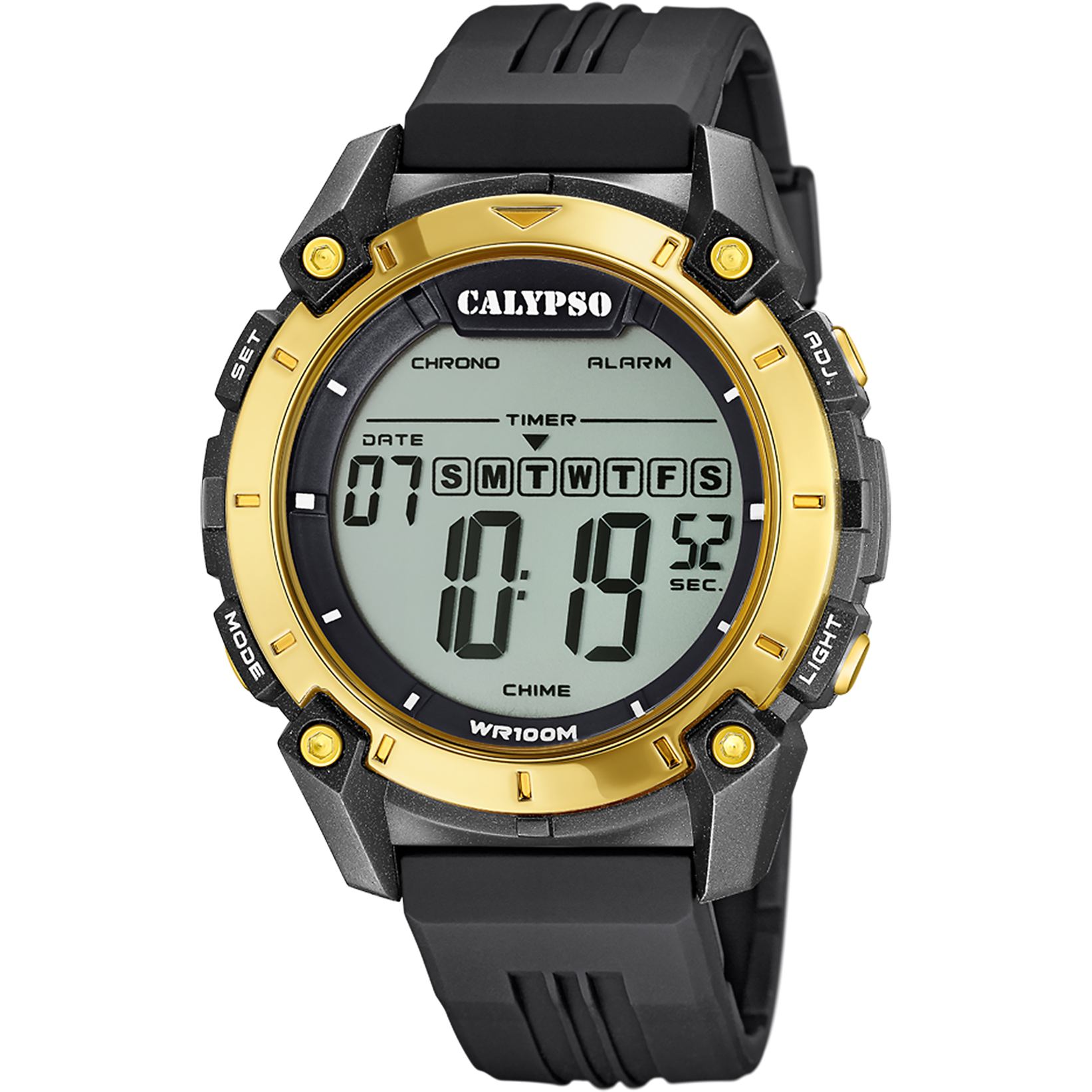 OROLOGIO CALYPSO K5814/4 CINTURINO IN GOMMA NERA, UOMO