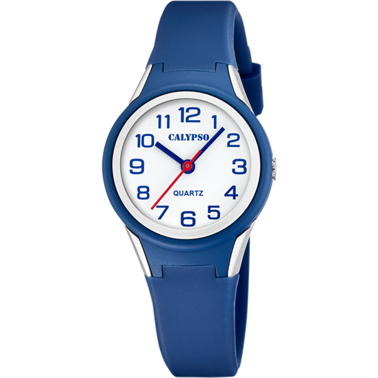 Reloj Calypso Sweet Time K5834/3 Blanco Correa De Caucho, Infantil