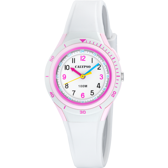 Reloj Calypso My First Watch K5856/1 Blanco Unisex