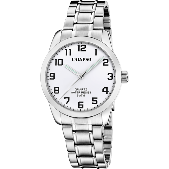 Reloj Calypso Basic K5866/1 Blanco Hombre