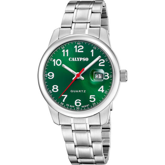 Reloj Calypso Basic K5872/5 Verde Hombre