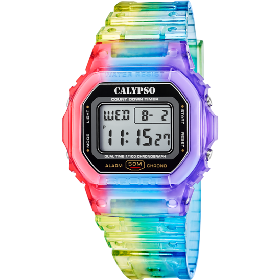 Reloj Calypso Color Splash K5874/6 Multi Unisex