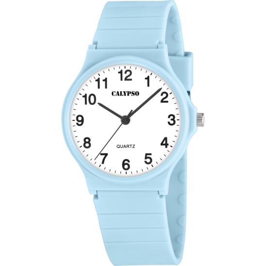 Reloj Calypso Sweet Time K5880/3 Blanco Correa De Caucho, Mujer