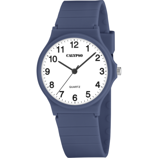 Reloj Calypso Sweet Time K5880/4 Blanco Correa De Caucho, Mujer