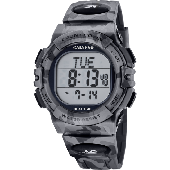 Reloj Calypso Digital Crush K6073/3 Digital Correa De Caucho, Hombre