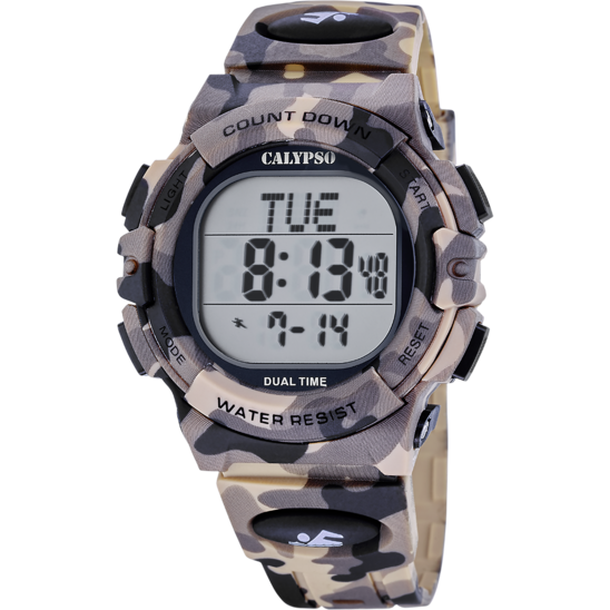 Reloj Calypso Digital Crush K6073/6 Digital Correa De Caucho, Hombre