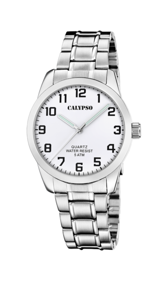 CALYPSO MEN'S WHITE WATCH K5866/1