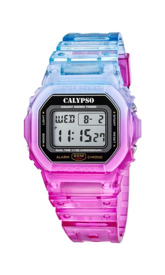 Orologio Calypso Digitale Unisex Color Splash K5874/2 - Luxury Watch e Jewellery