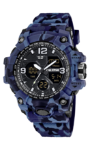 MONTRE CALYPSO K5855/2 BLEU, HOMME