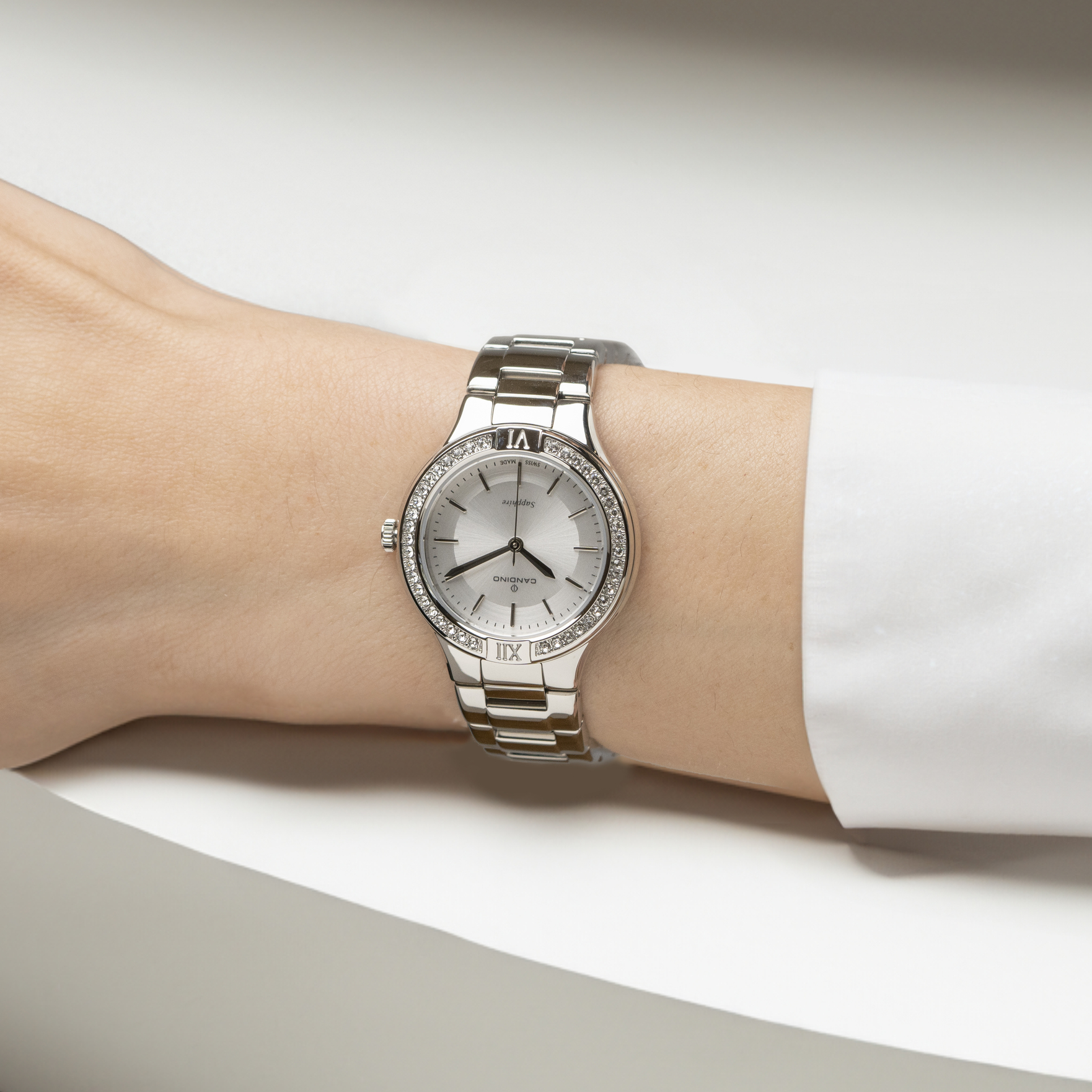 Reloj Suizo CANDINO para mujer, colección LADY PETITE color Blanco C4626/1