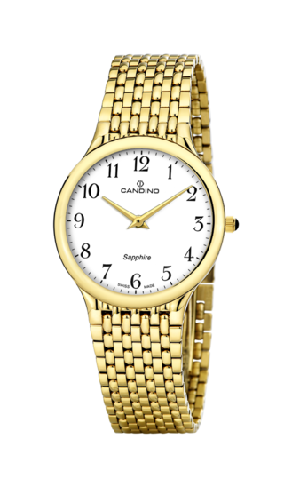 Witte Heren Zwitsers Horloge CANDINO COUPLE. C4363/1