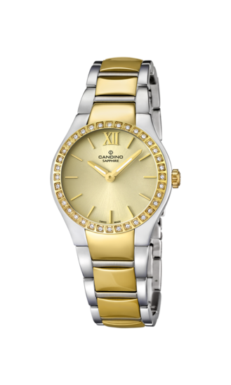 Swiss Women's CANDINO watch, golden. Collection LADY PETITE. C4538/2