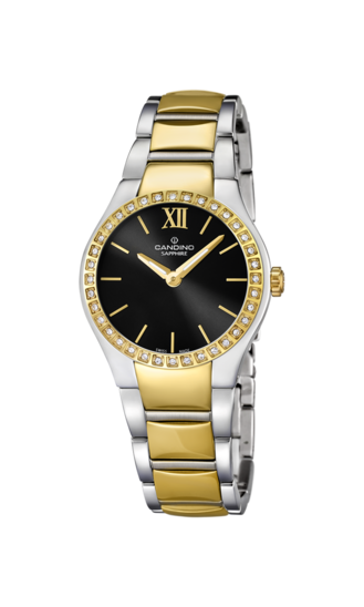 Swiss Women's CANDINO watch, black. Collection LADY PETITE. C4538/3
