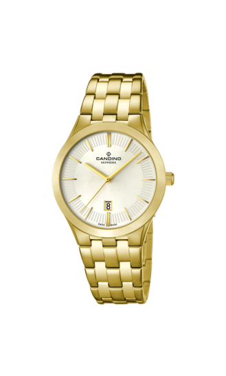 Witte Dames Zwitsers Horloge CANDINO COUPLE. C4545/1