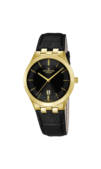 Swiss Women's CANDINO watch, black. Collection COUPLE. C4546/3
