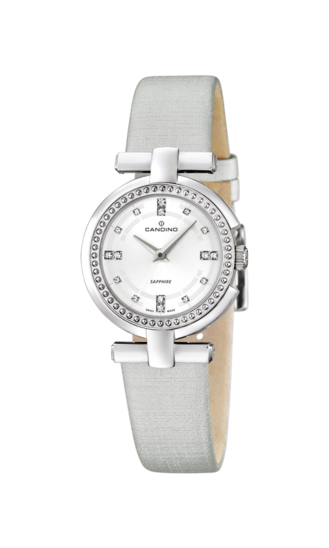 Weißer DamenSchweizer Uhr CANDINO LADY PETITE. C4560/1