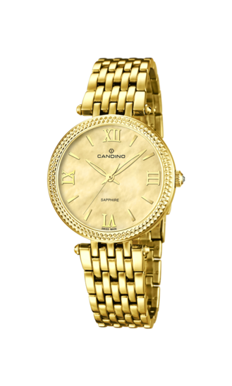 Swiss Women's CANDINO watch, beige. Collection LADY ELEGANCE. C4569/2