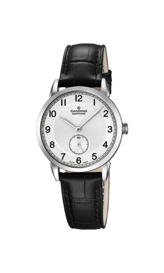 Zilveren Dames Zwitsers Horloge CANDINO COUPLE. C4593/1