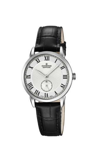Zilveren Dames Zwitsers Horloge CANDINO COUPLE. C4593/2
