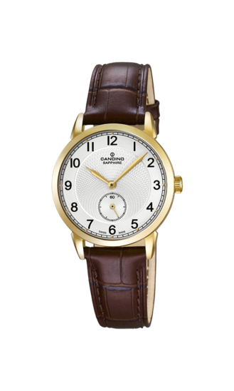 Silberner DamenSchweizer Uhr CANDINO COUPLE. C4594/1