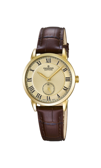 Swiss Women's CANDINO watch, beige. Collection COUPLE. C4594/4