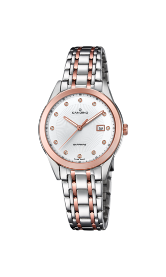 Roze Dames Zwitsers Horloge CANDINO COUPLE. C4617/3