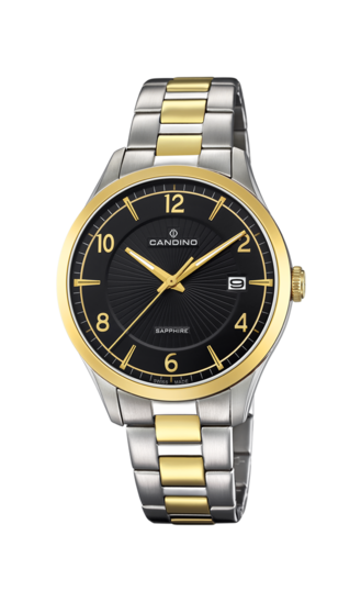 Swiss Men's CANDINO watch, black. Collection COUPLE. C4631/2