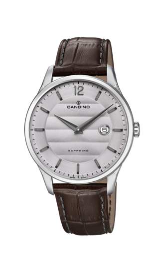 Beiger MännerSchweizer Uhr CANDINO GENTS CLASSIC TIMELESS. C4638/2