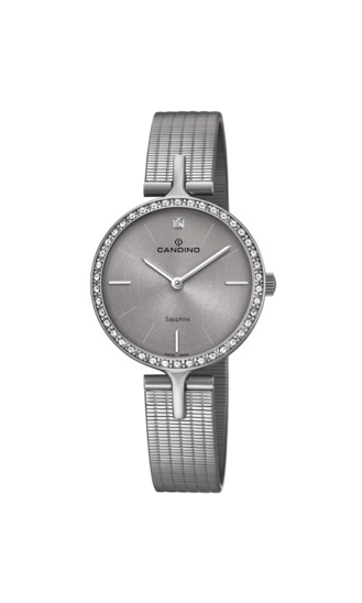Grijs Dames Zwitsers Horloge CANDINO LADY ELEGANCE. C4647/1