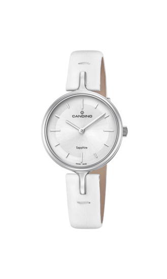 Silberner DamenSchweizer Uhr CANDINO LADY ELEGANCE. C4648/1