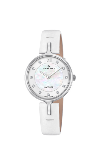 Swiss Women's CANDINO watch, silver. Collection LADY ELEGANCE. C4648/3
