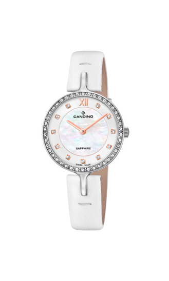 Swiss Women's CANDINO watch, silver. Collection LADY ELEGANCE. C4651/2