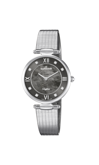 Schwarzer DamenSchweizer Uhr CANDINO LADY ELEGANCE. C4666/2