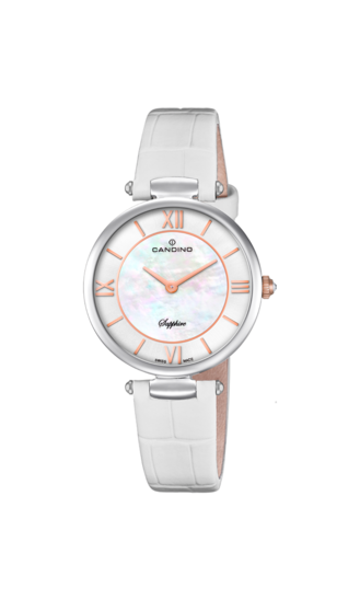 Swiss Women's CANDINO watch, silver. Collection LADY ELEGANCE. C4669/1