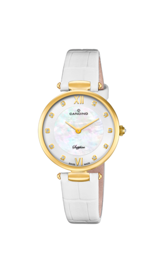 Reloj Suizo CANDINO para mujer, colección LADY ELEGANCE color Plateado C4670/3