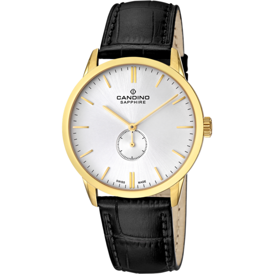 Witte HerenHorloge CANDINO GENTS CLASSIC TIMELESS. C4471/1