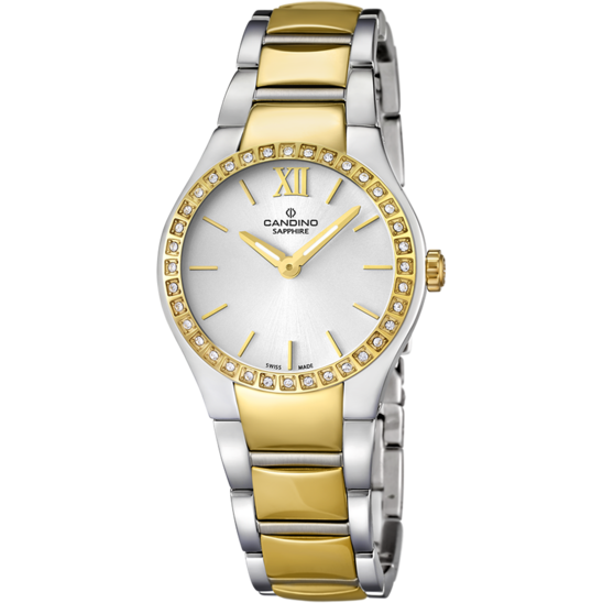 Weißer DamenSchweizer Uhr CANDINO LADY PETITE. C4538/1