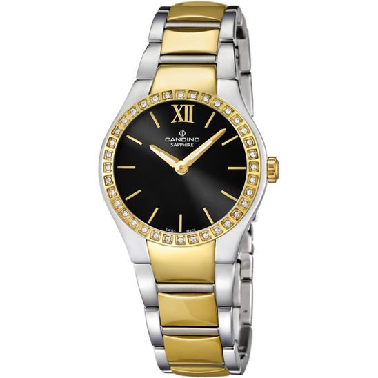 Reloj Suizo CANDINO para mujer, colección LADY PETITE color Negro C4538/3