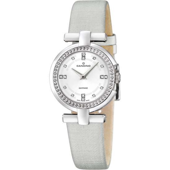 Weißer DamenSchweizer Uhr CANDINO LADY PETITE. C4560/1