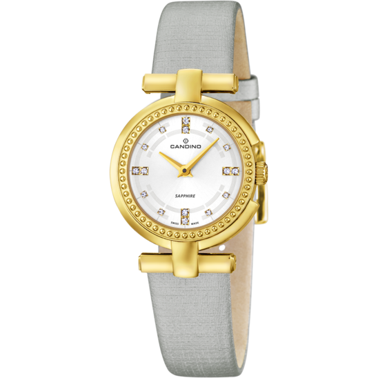 Weißer DamenSchweizer Uhr CANDINO LADY PETITE. C4561/1