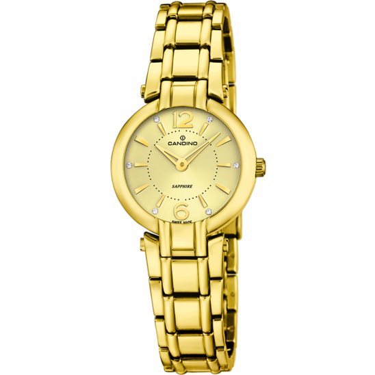 Reloj Suizo CANDINO para mujer, colección LADY PETITE color Dorado C4575/2